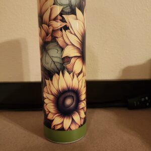 Sunflower 20 oz tumbler